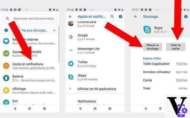 Android: como limpar o cache ou o armazenamento do aplicativo