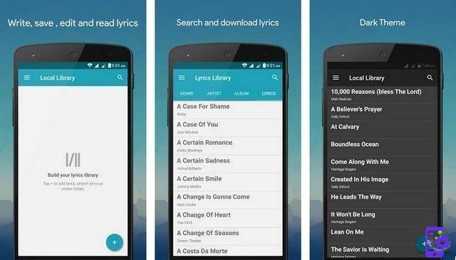 10 melhores aplicativos de letras de músicas para Android