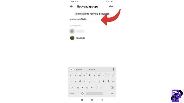 Como criar um grupo no Messenger?