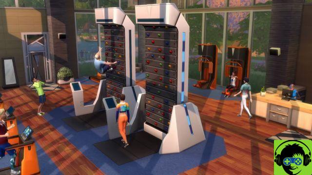 Cómo llegar al gimnasio en Sims 4