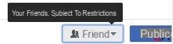 Facebook: Restrict a person without removing them from friends