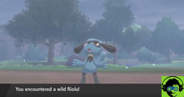 Onde encontrar locais Riolu e Lucario no Pokémon Sword and Shield