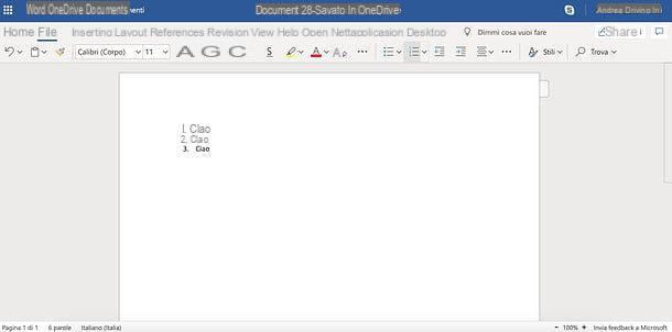 How to number lines in Word