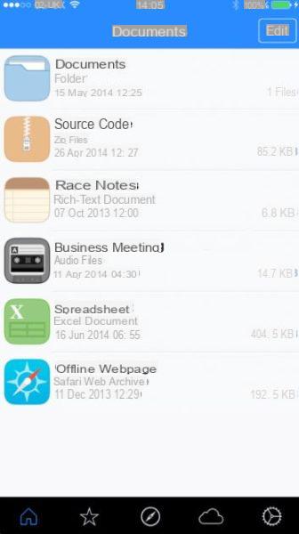 La mejor aplicación para administrar archivos en iPhone y iPad
