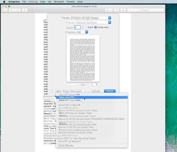 How to turn a Word file to PDF on Mac