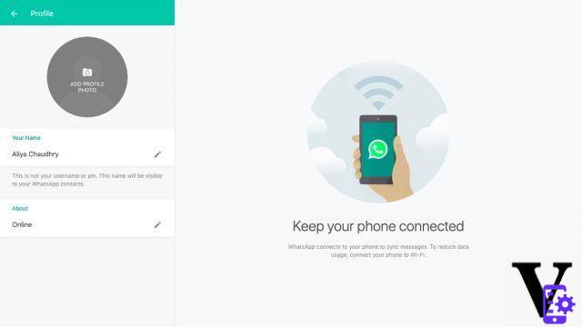 WhatsApp, here is the official client for Windows PC and Mac