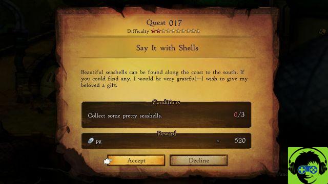 Bravely Default 2 - Say It With Shells Side Quest Guide