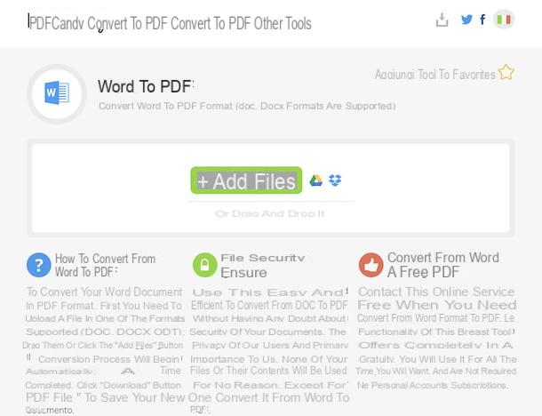 Como converter Word para PDF gratuitamente