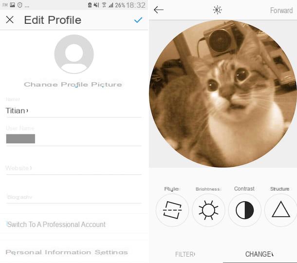 How to change your profile photo
