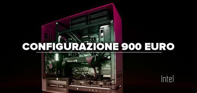 Configurazione PC gaming 900 euros • AMD e Intel (2022)