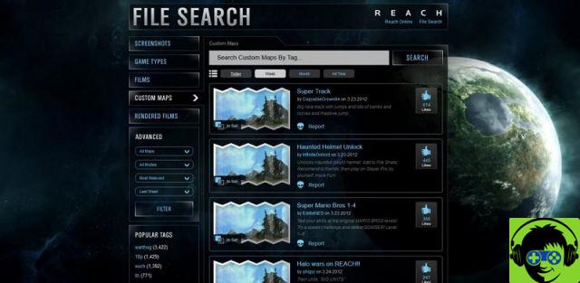 Halo Reach: Cómo Descargar Mapas y Modos Personalizados