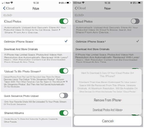 How to save photos on iPhone and not iCloud