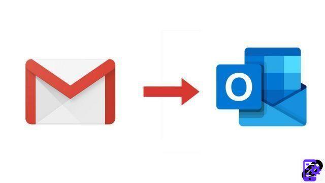 Como mudar do Gmail para o Outlook?
