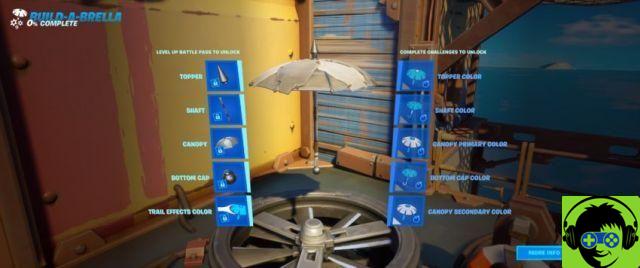 Como construir seu próprio planador guarda-chuva no Fortnite Capítulo 2 Temporada 3