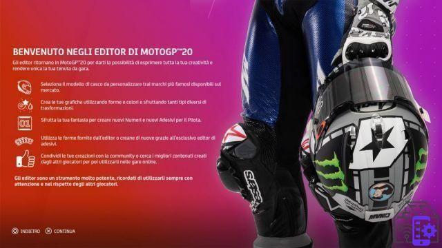 Revisão emocionante na pista do MotoGP 20