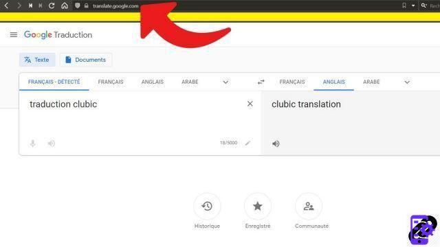 Como limpar o histórico de tradução do Google Translate?