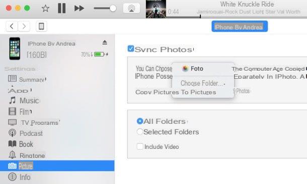 Como transferir fotos do iPhone para o iPad