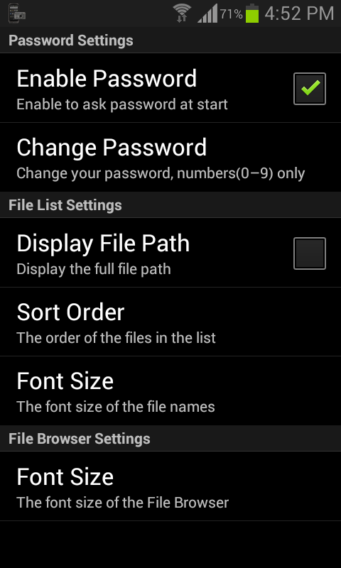 Hide Files or Folders on Android