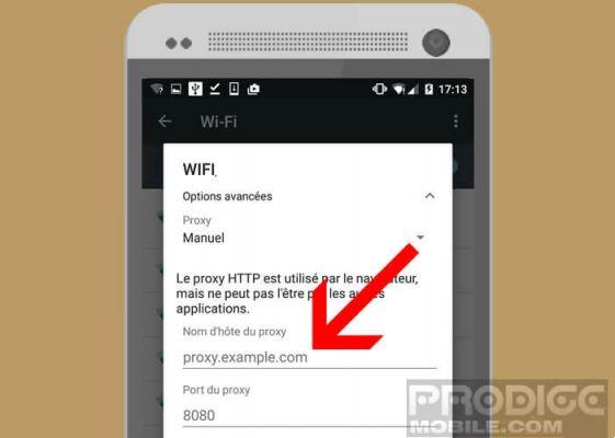 Cómo configurar un proxy en su teléfono inteligente Android