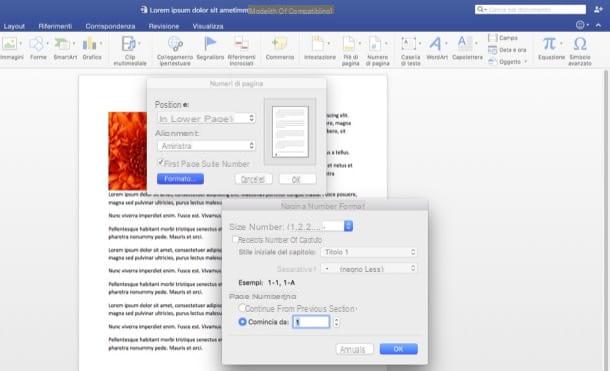 How to number pages in Word