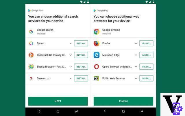 Android: o Google finalmente permite que você escolha seu navegador e mecanismo de pesquisa padrão