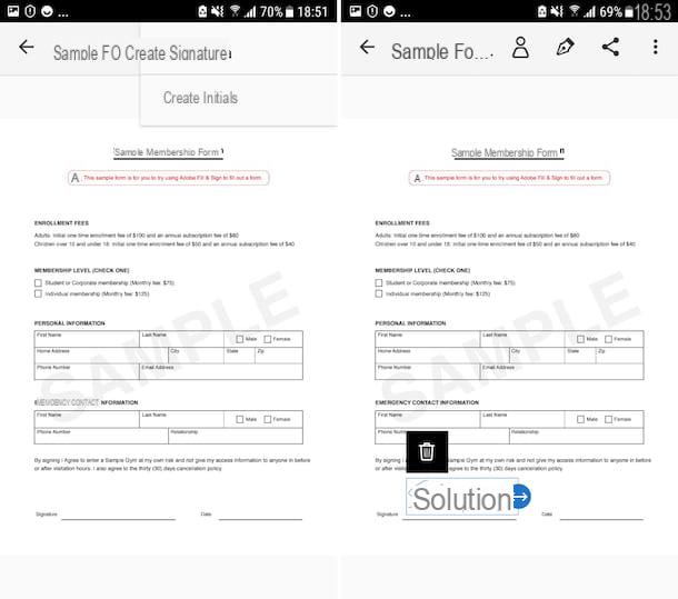 How to sign a PDF document