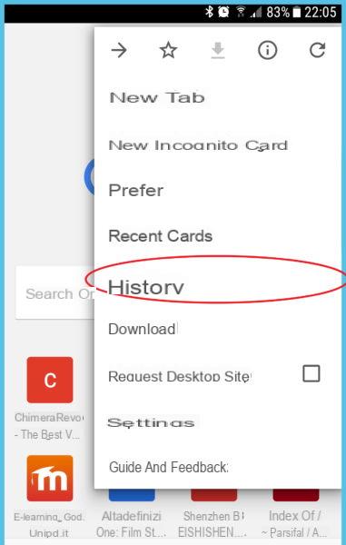 How to clear Google Chrome history