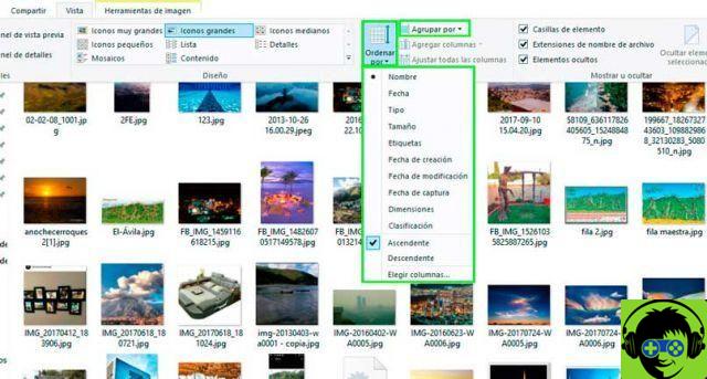 How to sort File Explorer by numbers in Windows 10