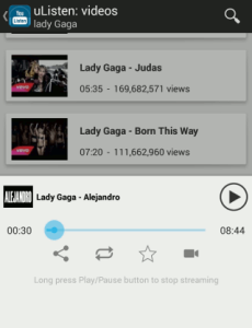 Listen to YouTube music on Android in the background