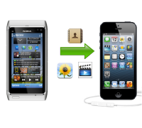 Transferir contactos de Nokia N97 / N8 / 5800/5230 a iPhone