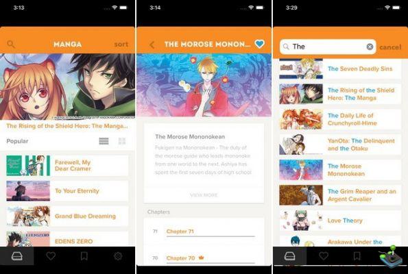 Las mejores aplicaciones de manga para iPhone y iPad