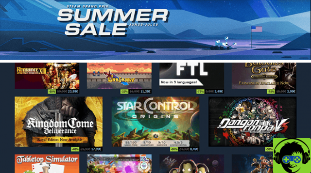 The Steam Summer Sale has started!