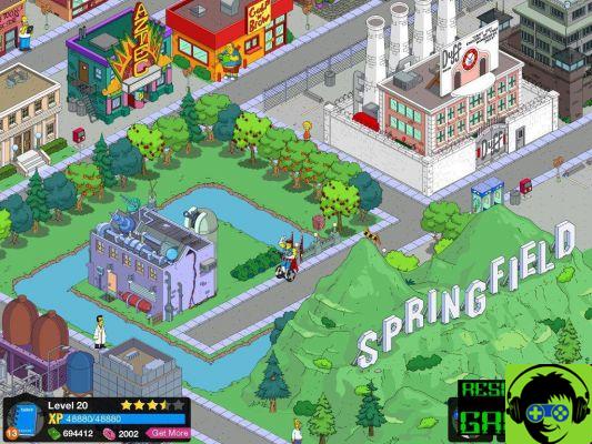 Tricks Simpson Springfield Tapped out for Android & IOS