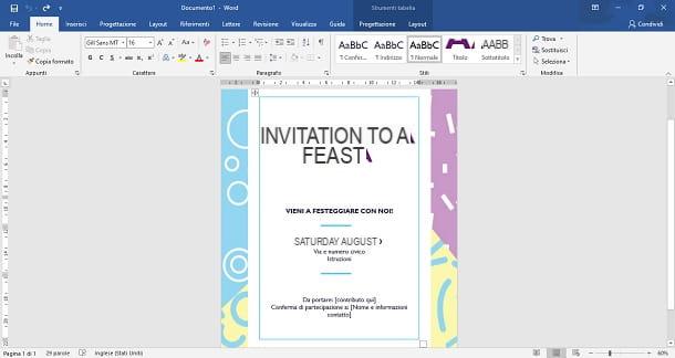 How to make a flyer in Word