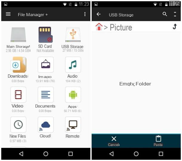 How to download photos from mobile to stick