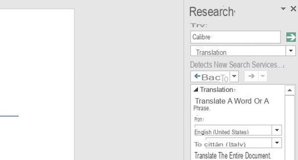 Come tradurre documento Word