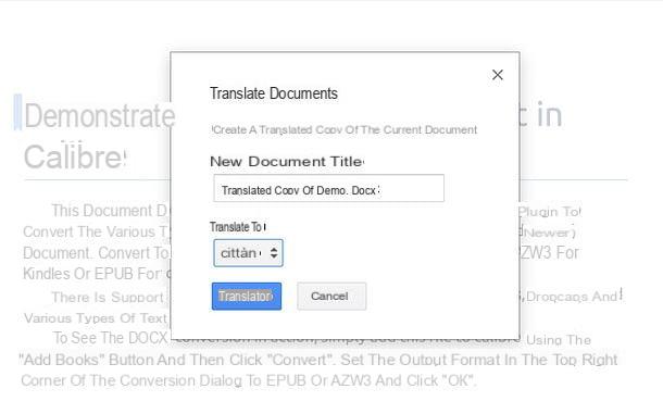Cómo traducir un documento de Word