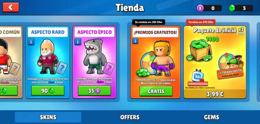 How to get free gems in Stumble Guys