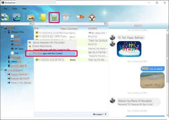 How to Print Facebook Messenger Chat from PC / Mac -
