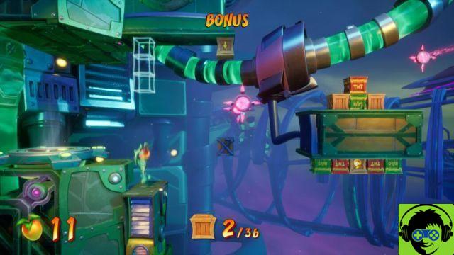 Crash Bandicoot 4: Todas as caixas e locais de joias escondidas | 8-1: Guia de saída 100%