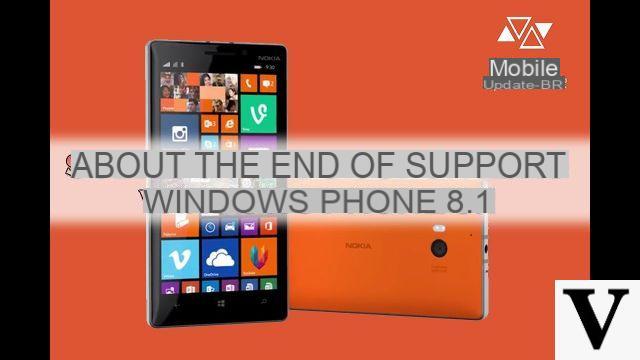 Fim do suporte para Windows Phone 8.1