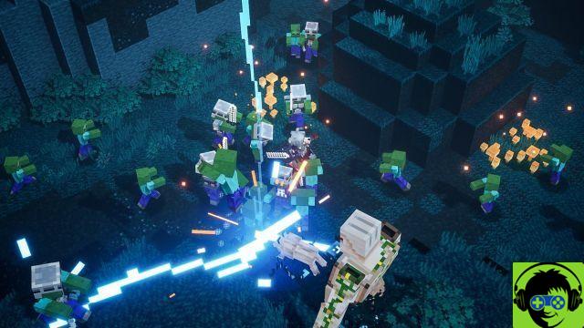 Minecraft Dungeons: How To Get The OP Fighter Bindings | Guia de armas exclusivo