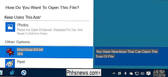 Comment désactiver la notification d'installation d'une nouvelle application dans Windows 10
