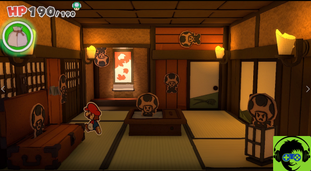 The 25 Ninja Toad Locations in Ninja Attraction's House of Tricks - Paper Mario The Origami King