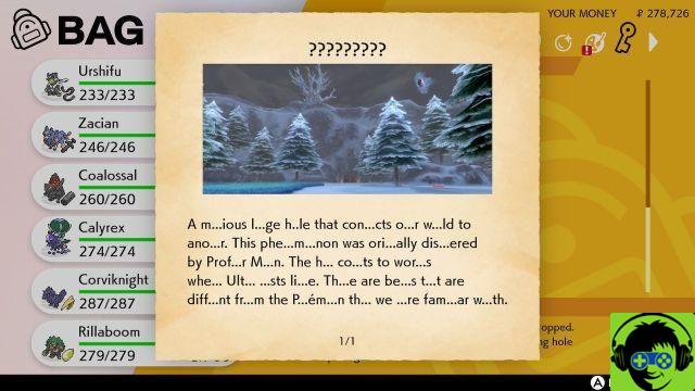 Pokemon The Crown Tundra - Come risolvere l'indizio leggendario? (Indizio leggendario 4)