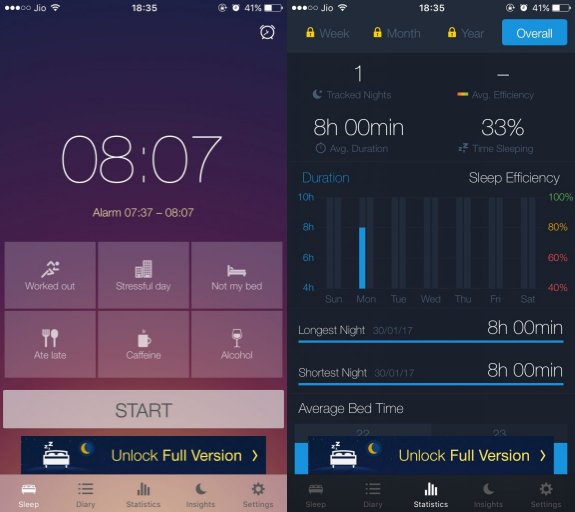7 migliori app di monitoraggio del sonno per Android e iOS