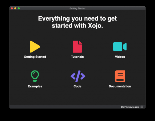 Programming from scratch with Xojo, first chapter