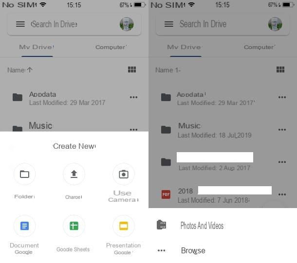 How to save photos to Google Drive