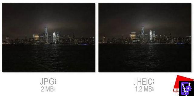 HEIF (HEIC) image format, what it is and the thefferences with JPG