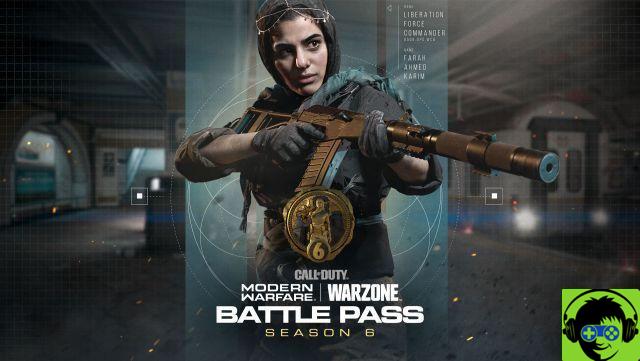 Modern Warfare - todas as recompensas do Battle Pass da 6ª temporada